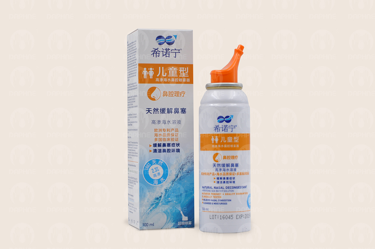 希诺宁 高渗海水鼻腔喷雾器 100ml